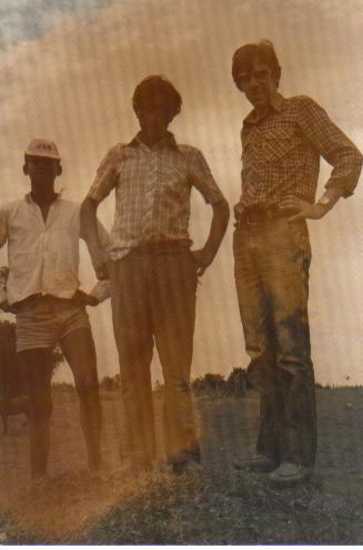 Trabalhos de Campo em Candelária-RS, 1978.